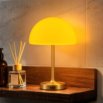 IP54 Waterproof Rechargeable Mushroom Lamp